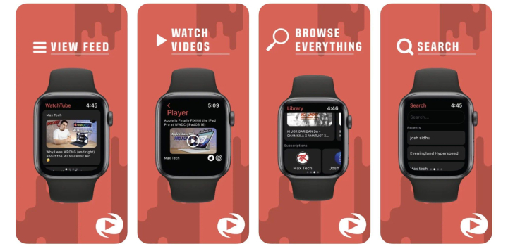 Đã có thể xem video Youtube ngay trên Apple Watch